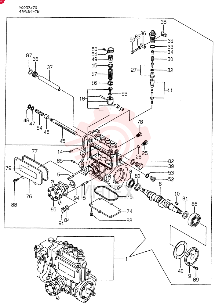FUEL INJECTION PUMP VV72961651370