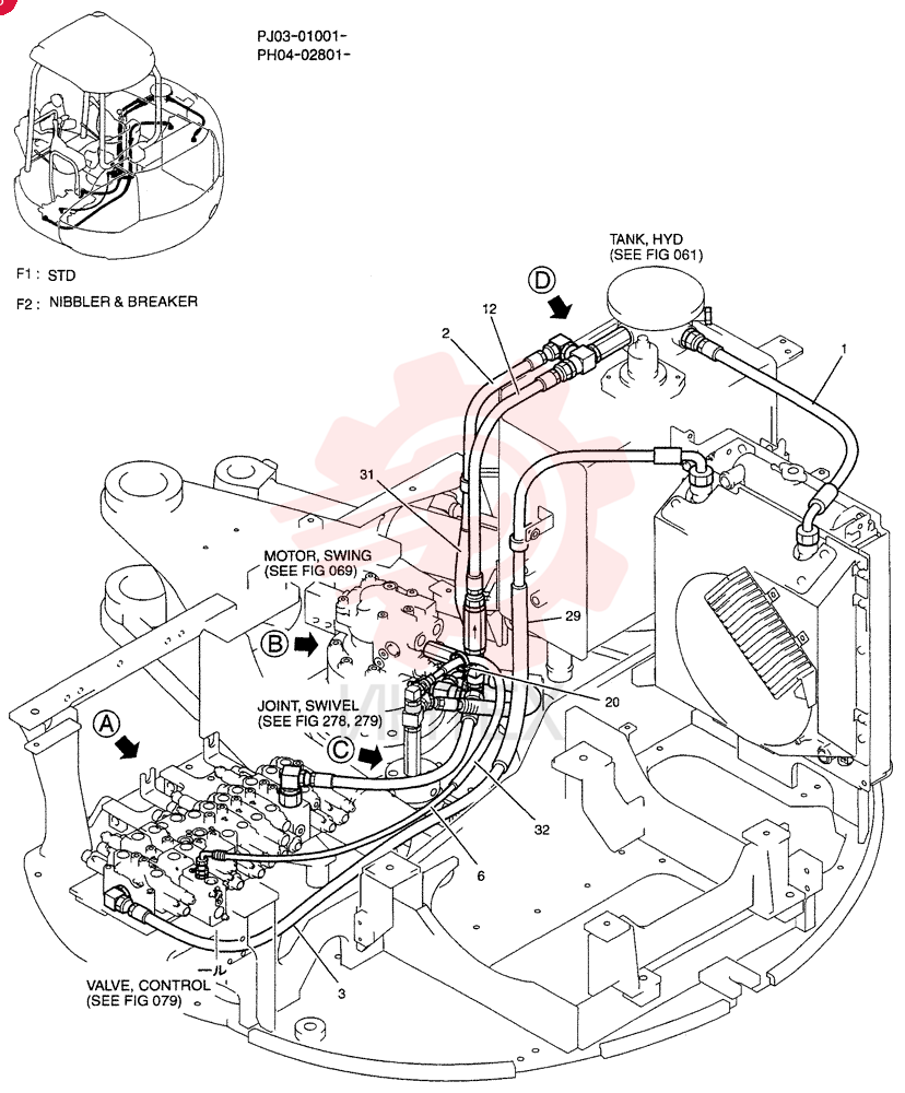 HYD LINES, UPP PH32H00003F1 (1)