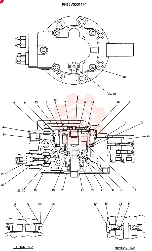 MOTOR PH15V00011F1