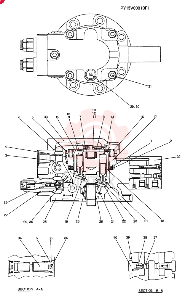 MOTOR PY15V00010F1
