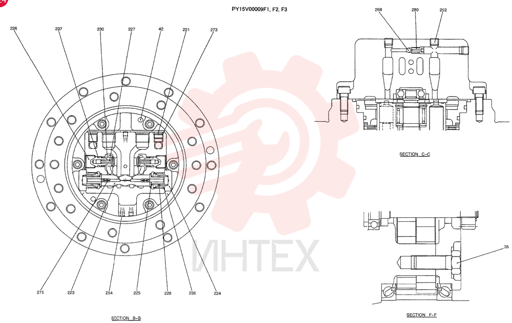MOTOR PY15V00009F1