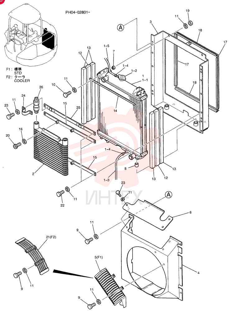 RADIATOR PH05P00014F1