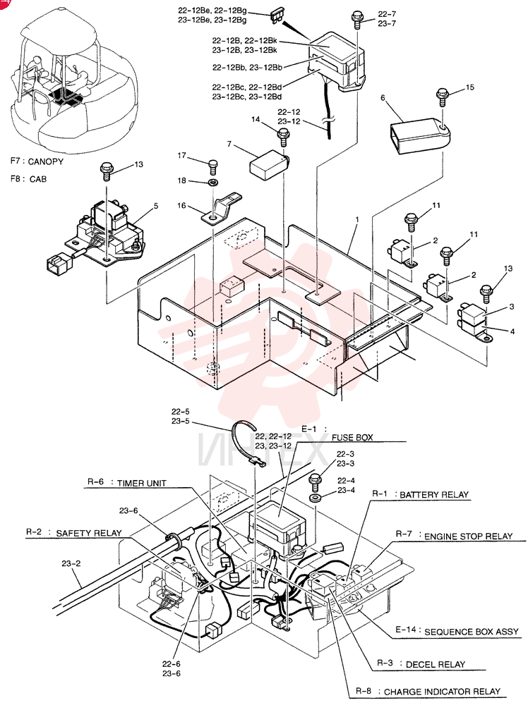 RELAY ASSY(CANOPY) PH24E00014F7 (4)