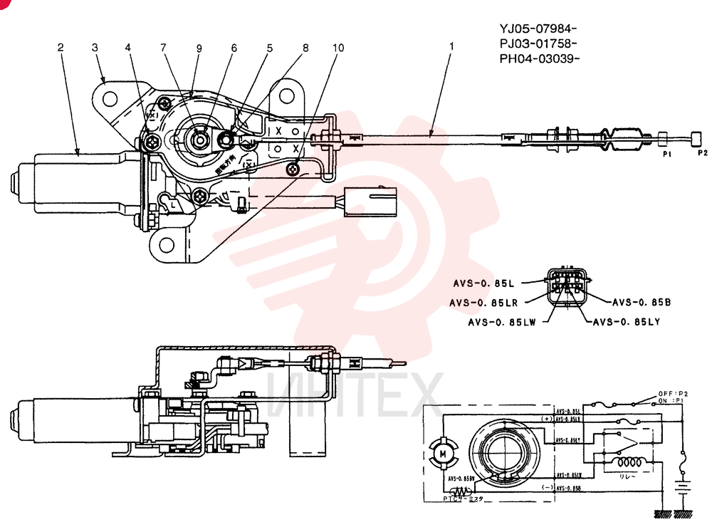 SMALL ELECTRIC MOTOR PH20S00006F1