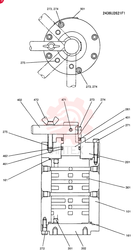 VALVE 2436U2621F1