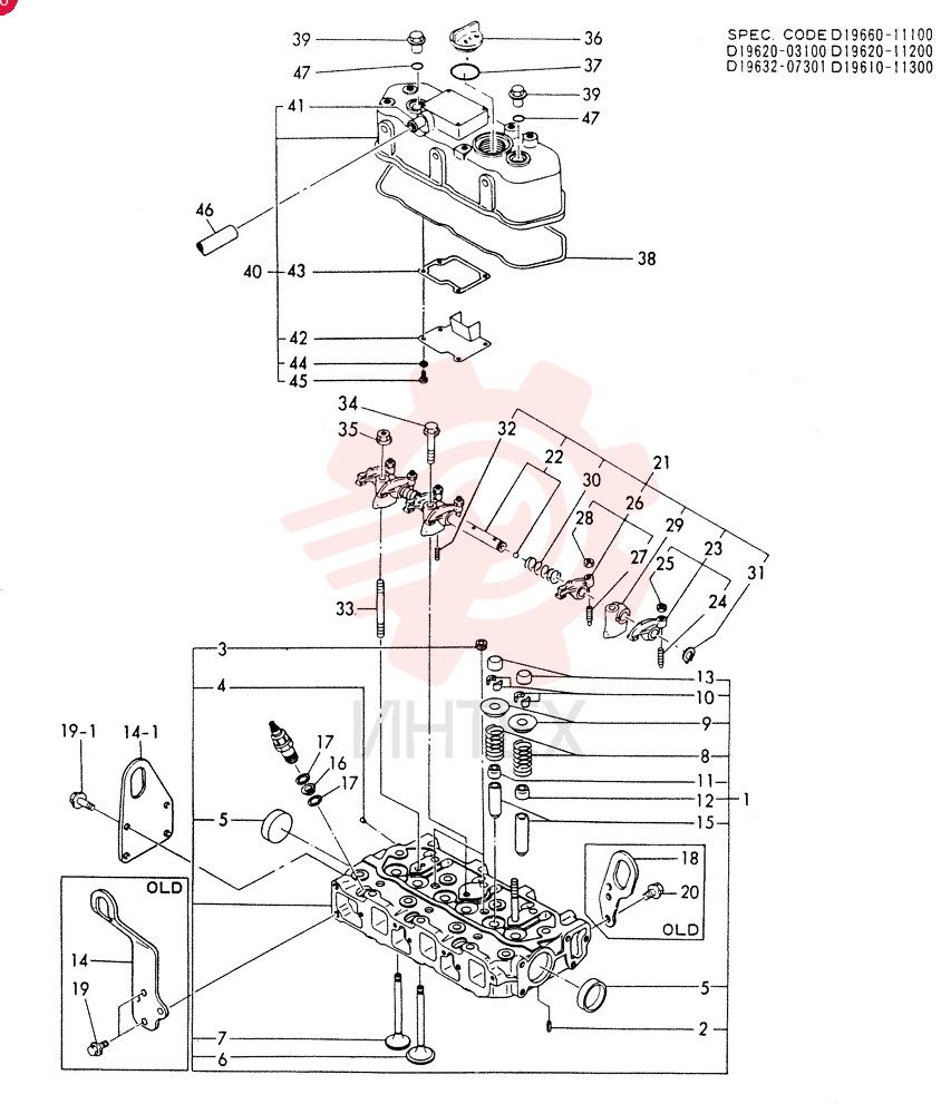 CYLINDER HEAD VV71966011700