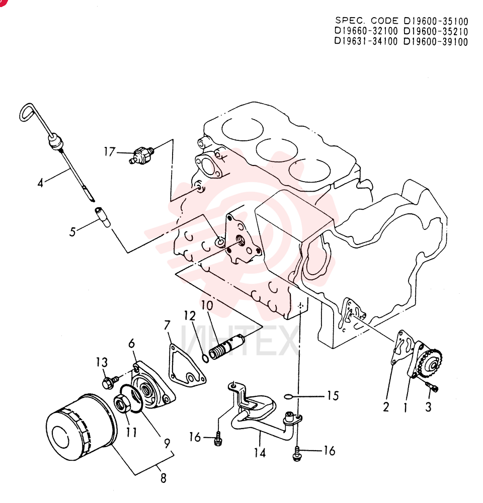 ENGINE OIL PUMP VV11966032001