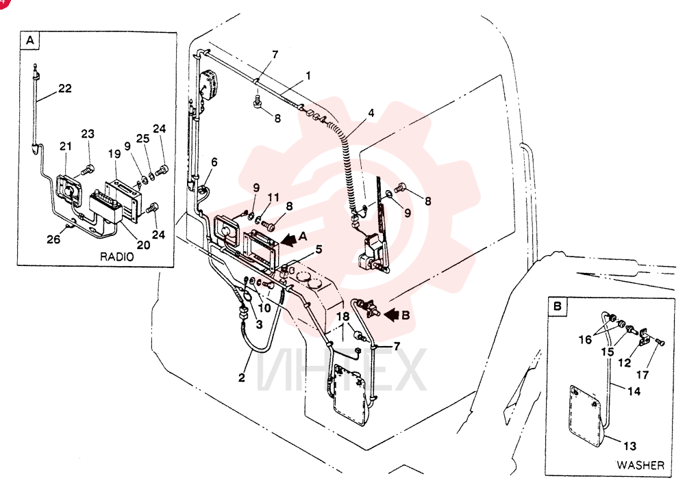 HARNESS,WIRING S04288-00100