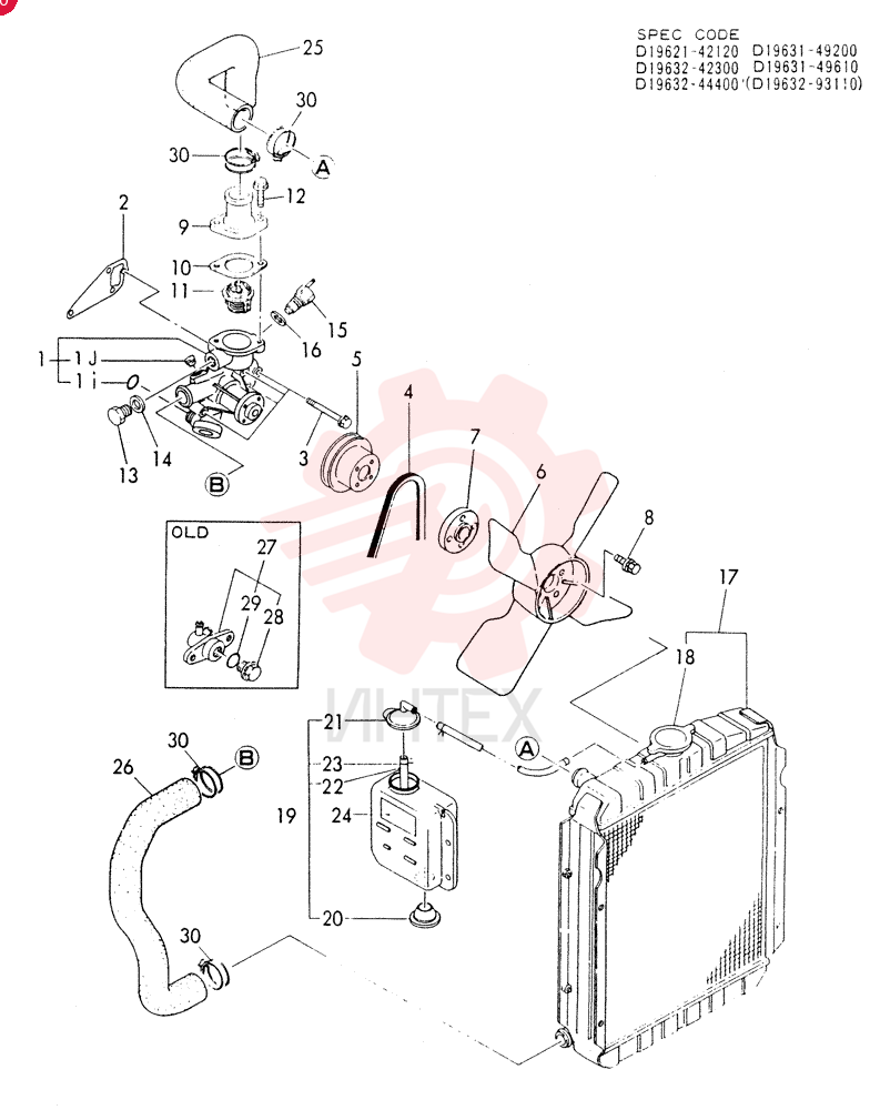 PUMP ASSY,C. WATER VV11966042003