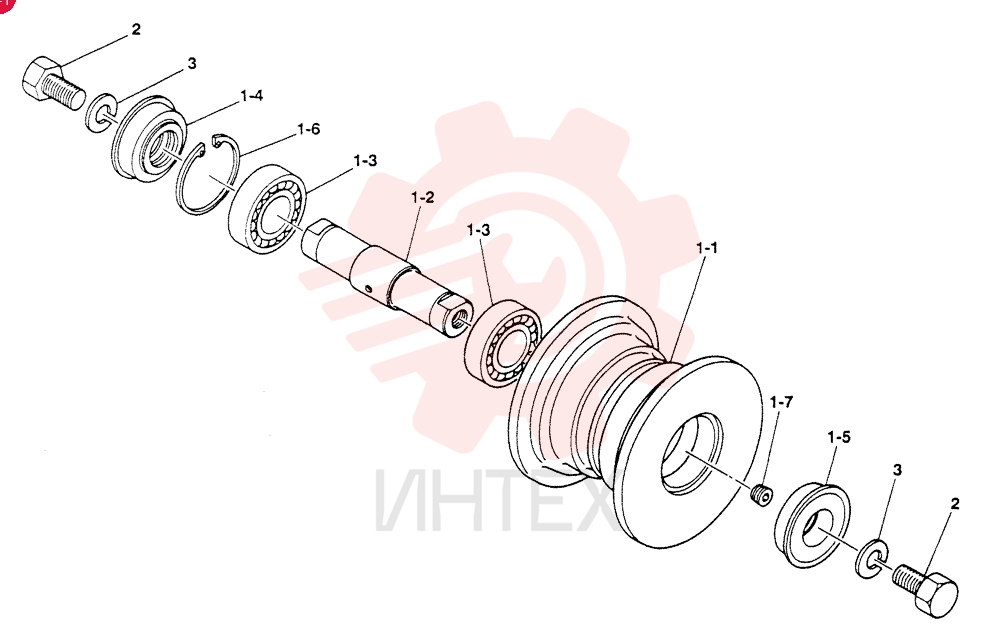 TRACK ROLLER S04213-00300