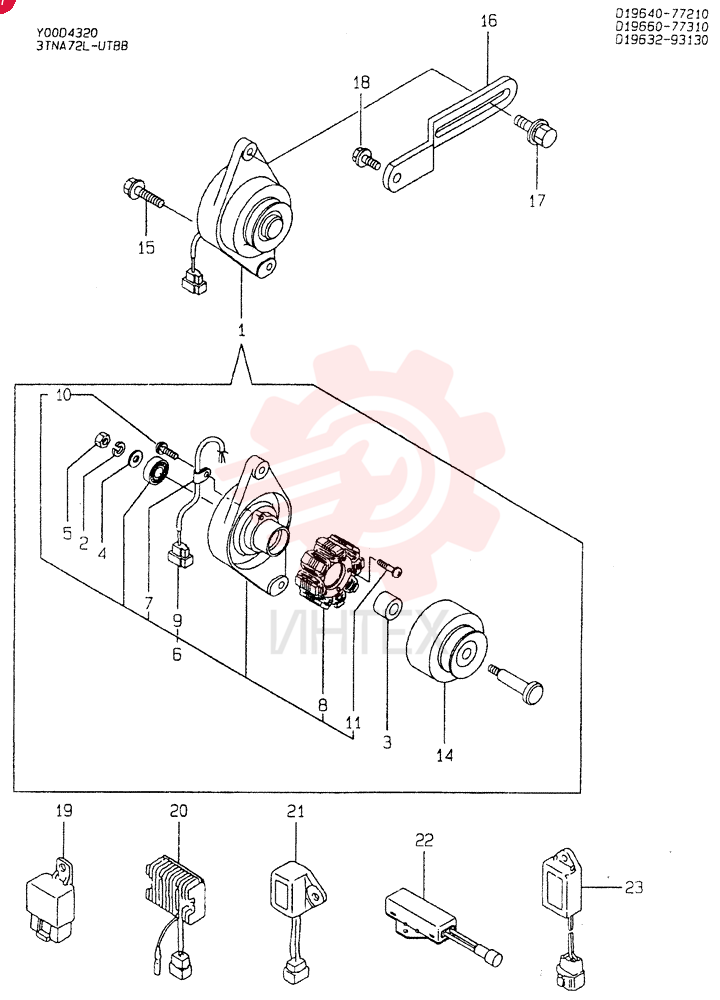 ALTERNATOR VV12915077202