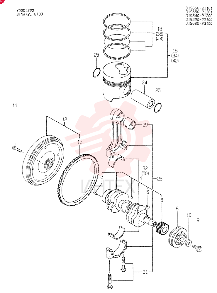 CRANKSHAFT VV71966021700