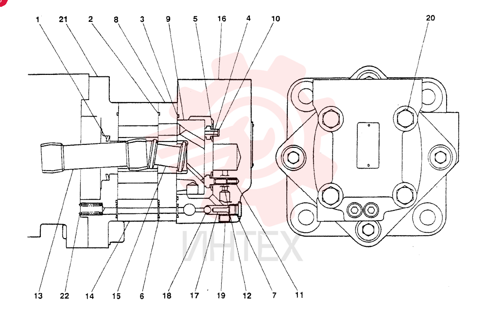 HYDRAULIC MOTOR S19031-12800