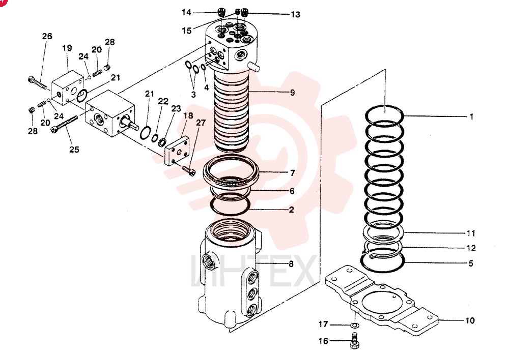 JOINT, SWIVEL, Serial Range: PU02001-PU02108