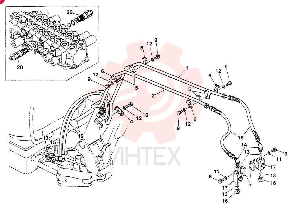 PIPING ASSY (FOR JAPAN) S04273-32000