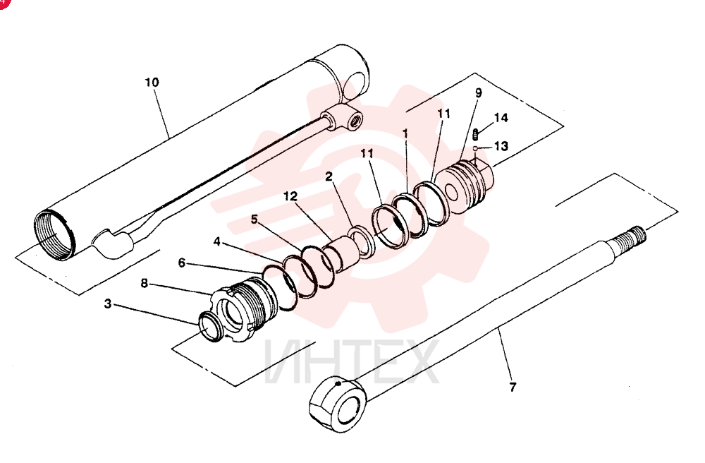 STEERING CYLINDER S19000-59300