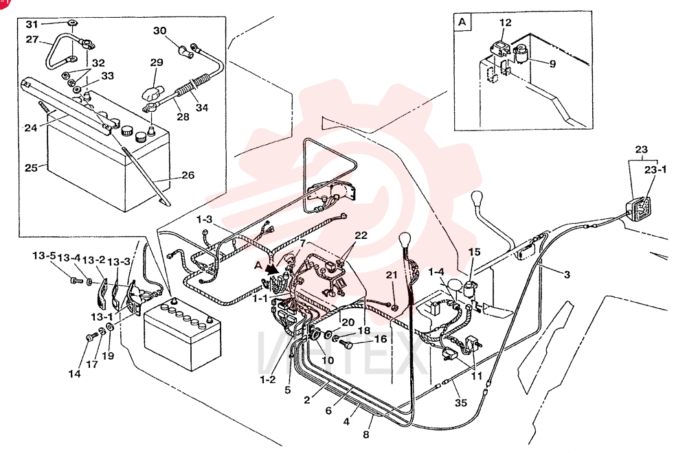 HARNESS ASSY, WIRING S04342-90020