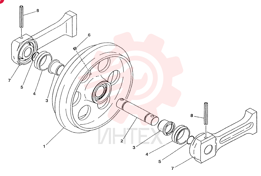 IDLER WHEEL S04314-90010