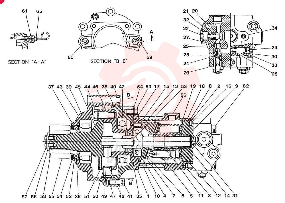 MOTOR ASSY S19031-09500 (2)