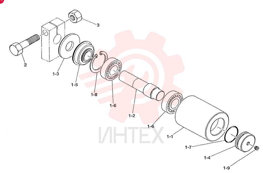 TRACK ROLLER S04312-00500