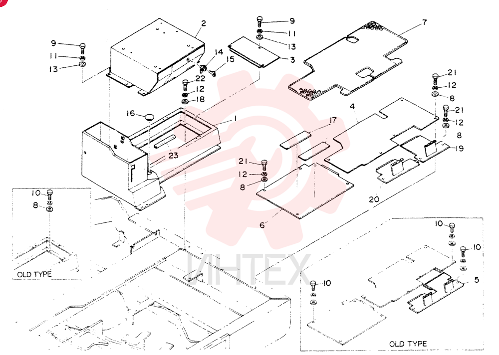 COVER,FLOOR S04382-02400