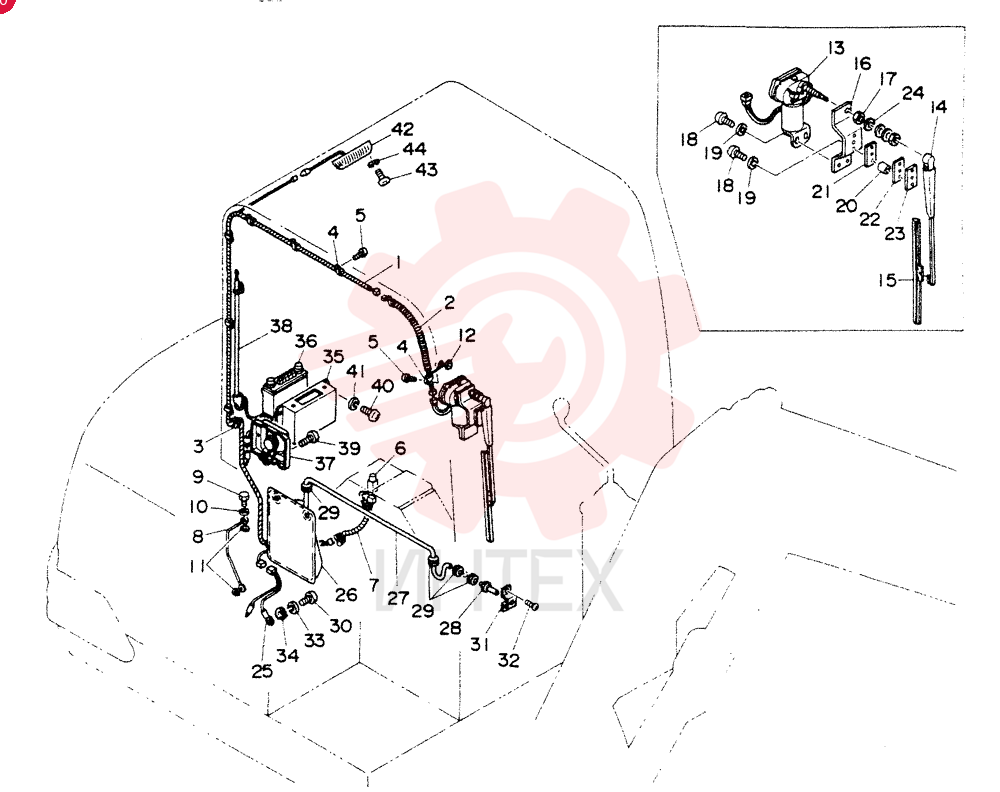 HARNESS,   WIRING S04688-00100