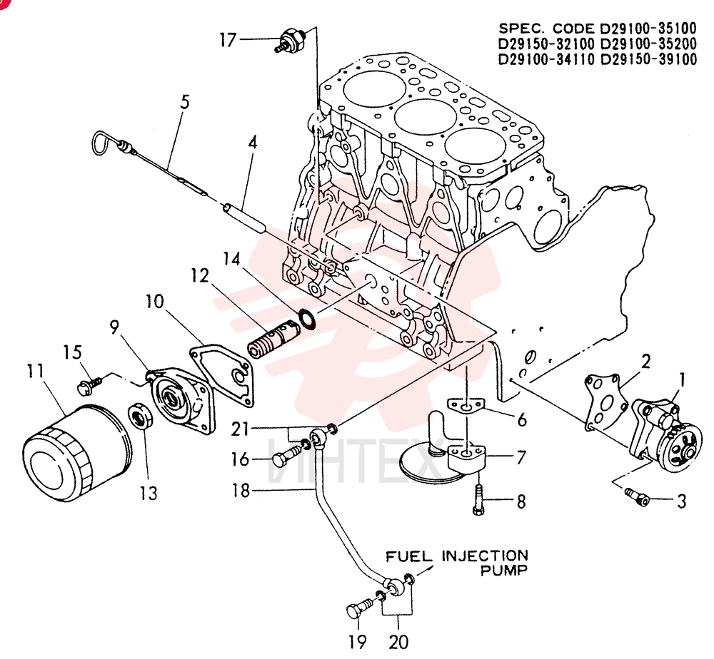 LUBE PUMP VV12915032000
