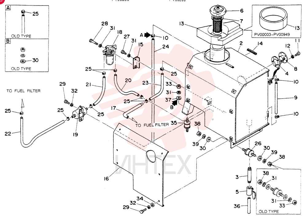 TANK ASSY, FUEL S04381-90010