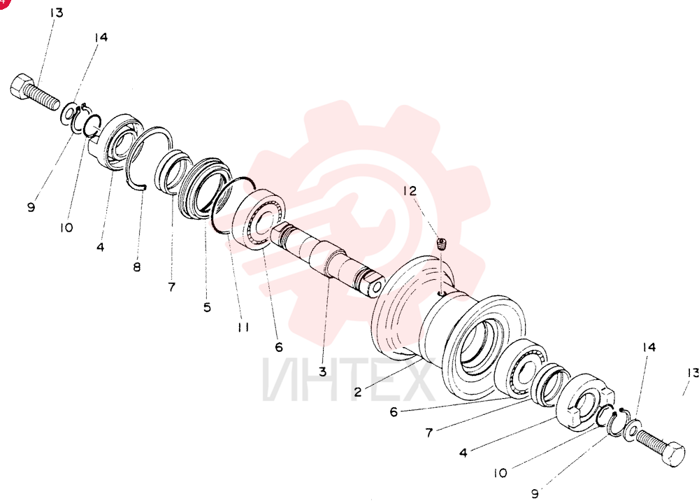 TRACK ROLLER S04313-00500