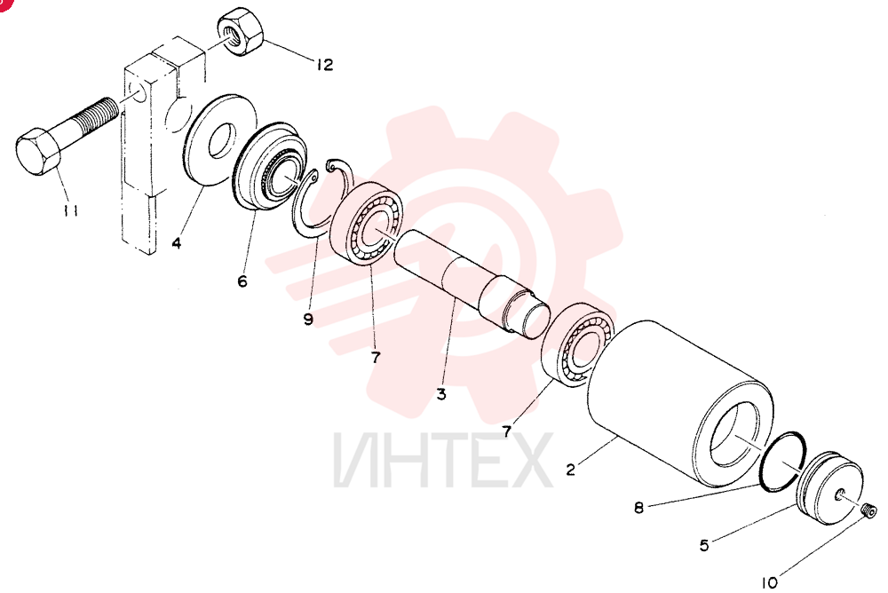 TRACK ROLLER S04312-00500