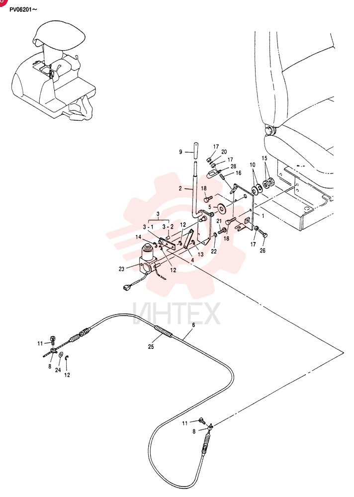 CONTROL ASSY,ENGINE