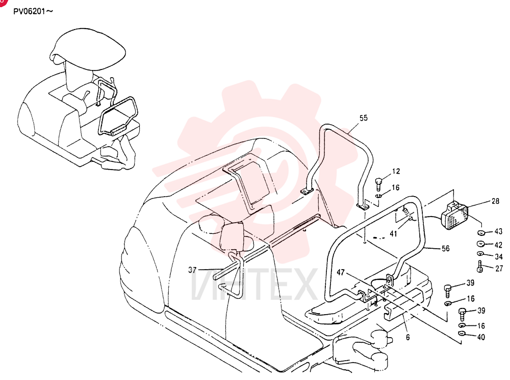 HANDRAIL ASSY PV06C00004F3