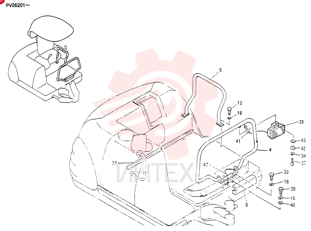 HANDRAIL ASSY PV06C00004F2