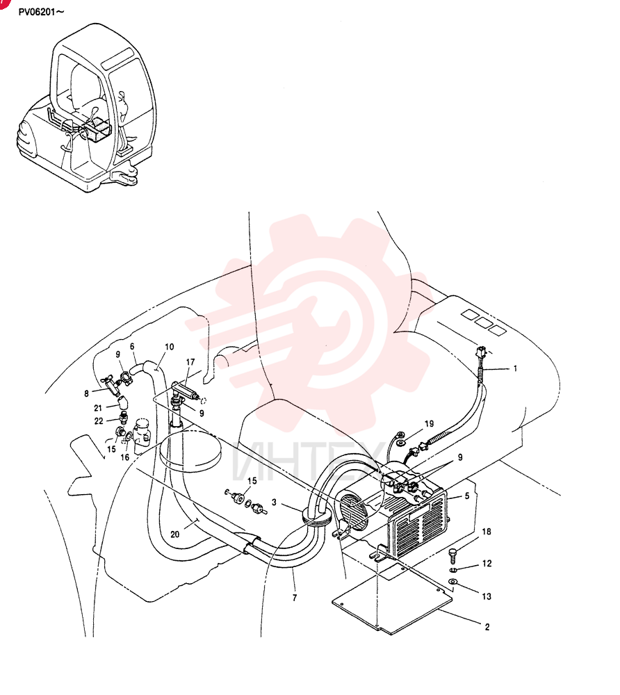 HEATER ASSY PV21M00001F1