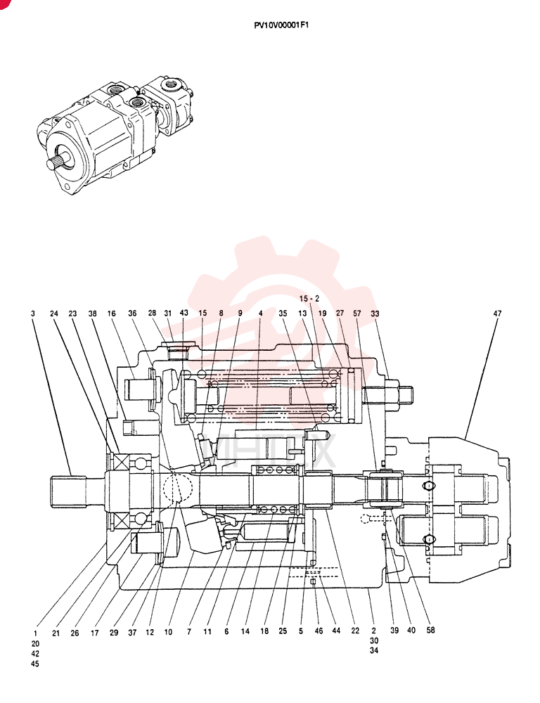 PUMP PV10V00001F1