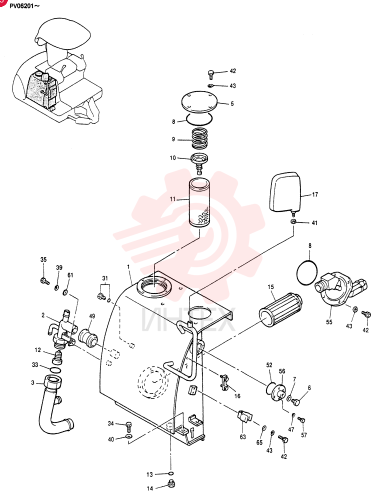 TANK ASSY PV33H00008F1