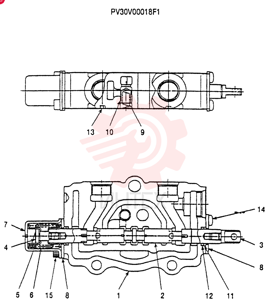 VALVE PV30V00018F1