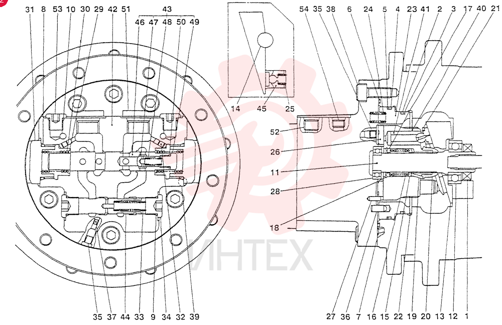 HYDRAULIC MOTOR S19031-13400 (1)