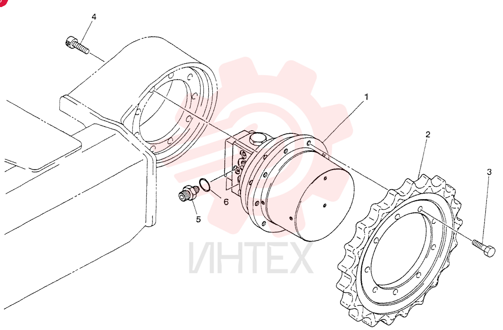 HYDRAULIC MOTOR S19031-13400 (2)