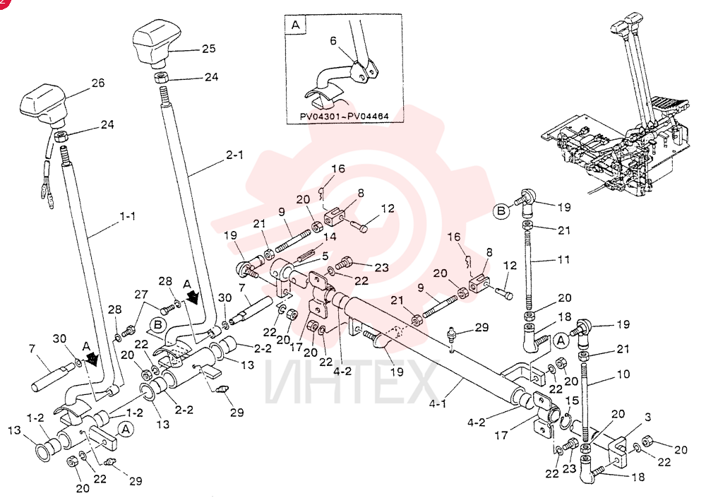 LEVER S04332-25200