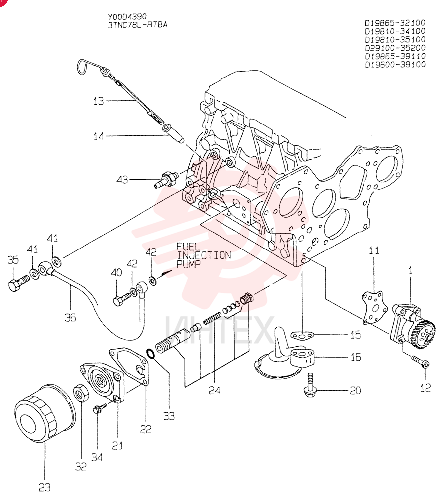 LUBE PUMP VV11981032000