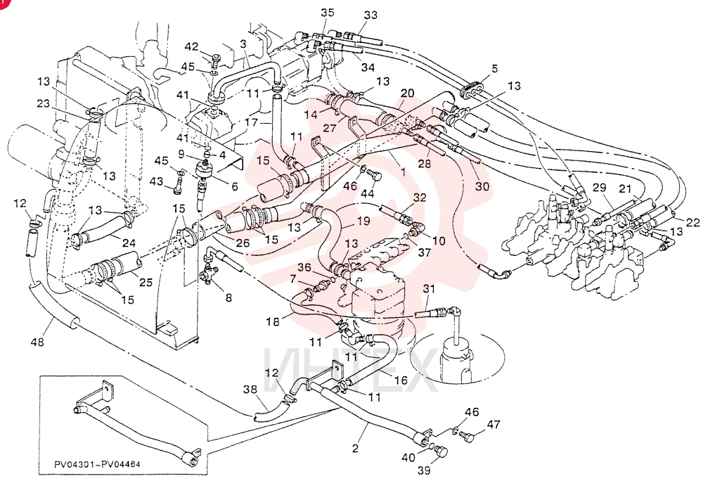 PIPE ASSY S04370-07100