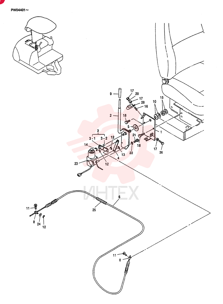 CONTROL ASSY,ENGINE