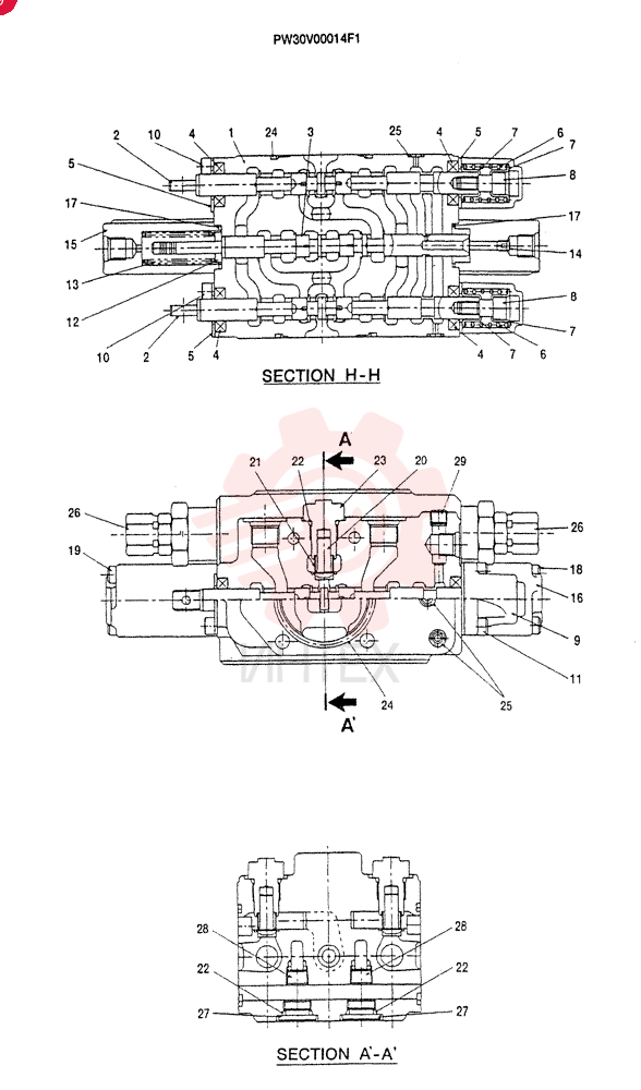 DISTRIBUTOR PW30V00014F1