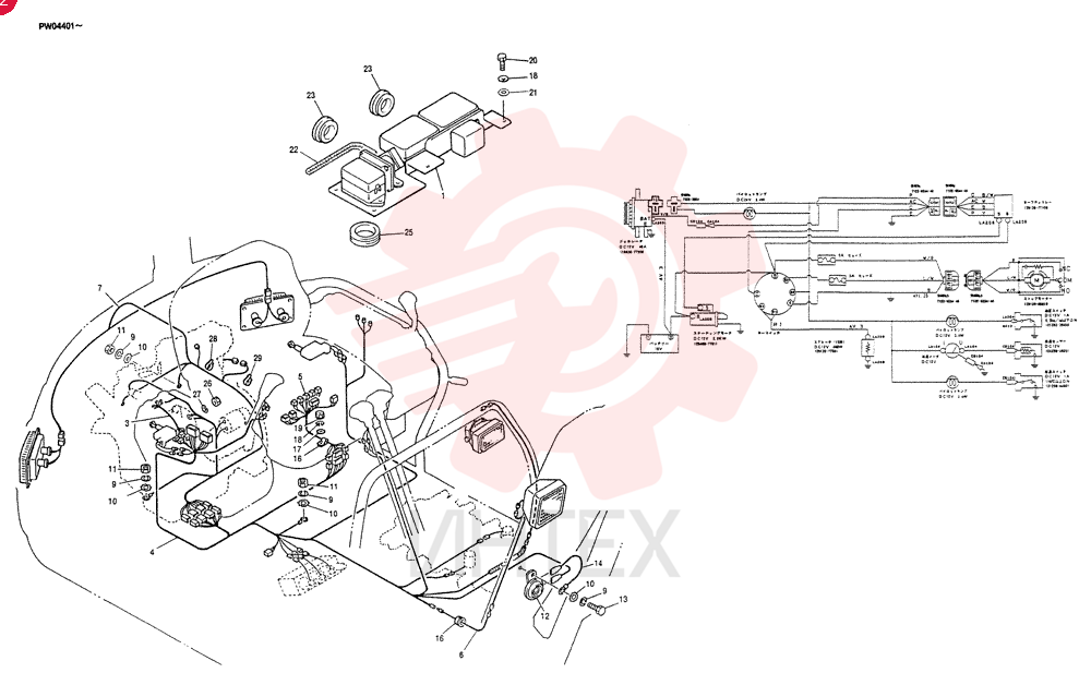ELEC ASSY, UPP PY03E00004F2 (2)