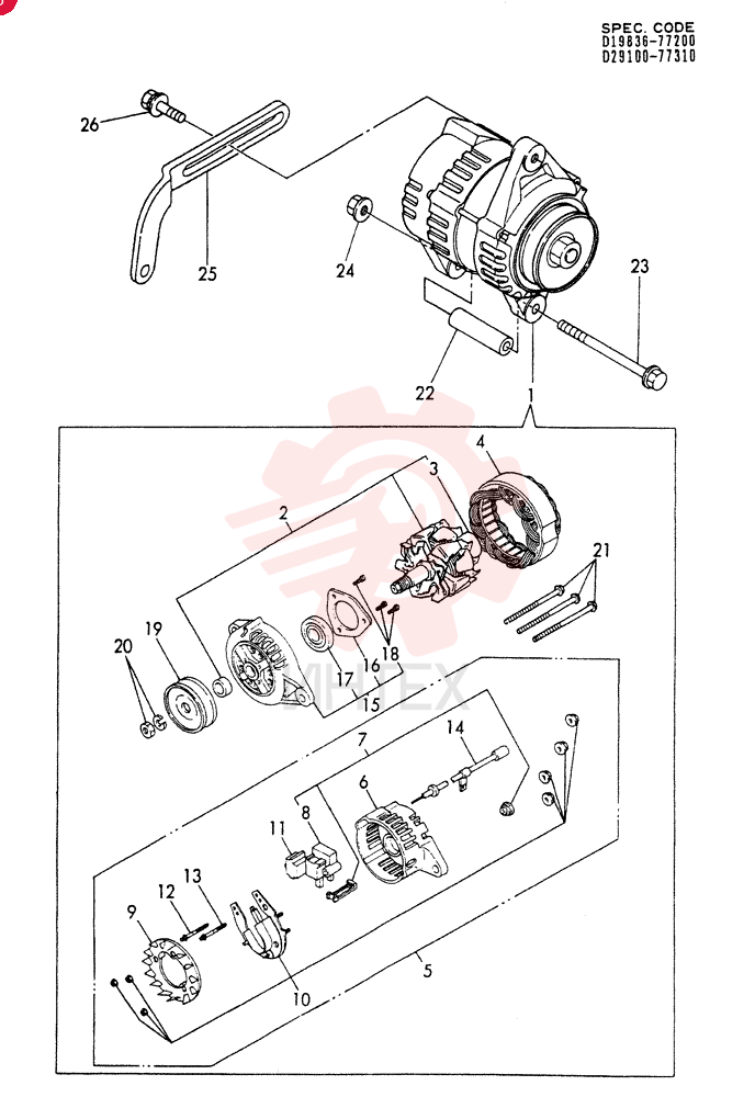 GENERATOR(A) 3TNE84-YBB