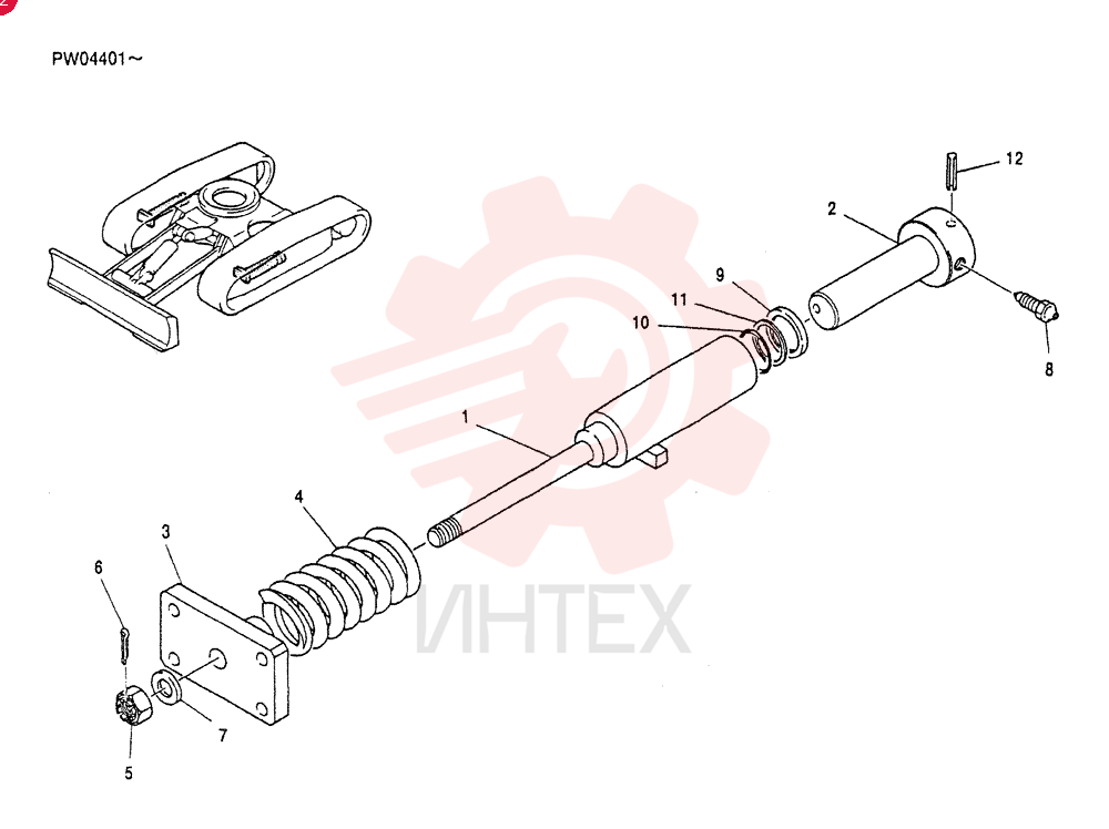 IDLER PW54D00002F1