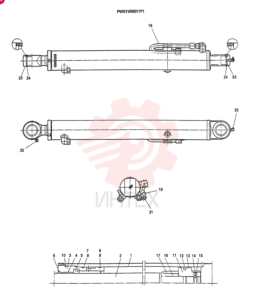 LIFT ARM PW01V00011F1