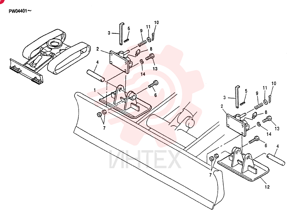 OUTRIGGER PV23F00008F1