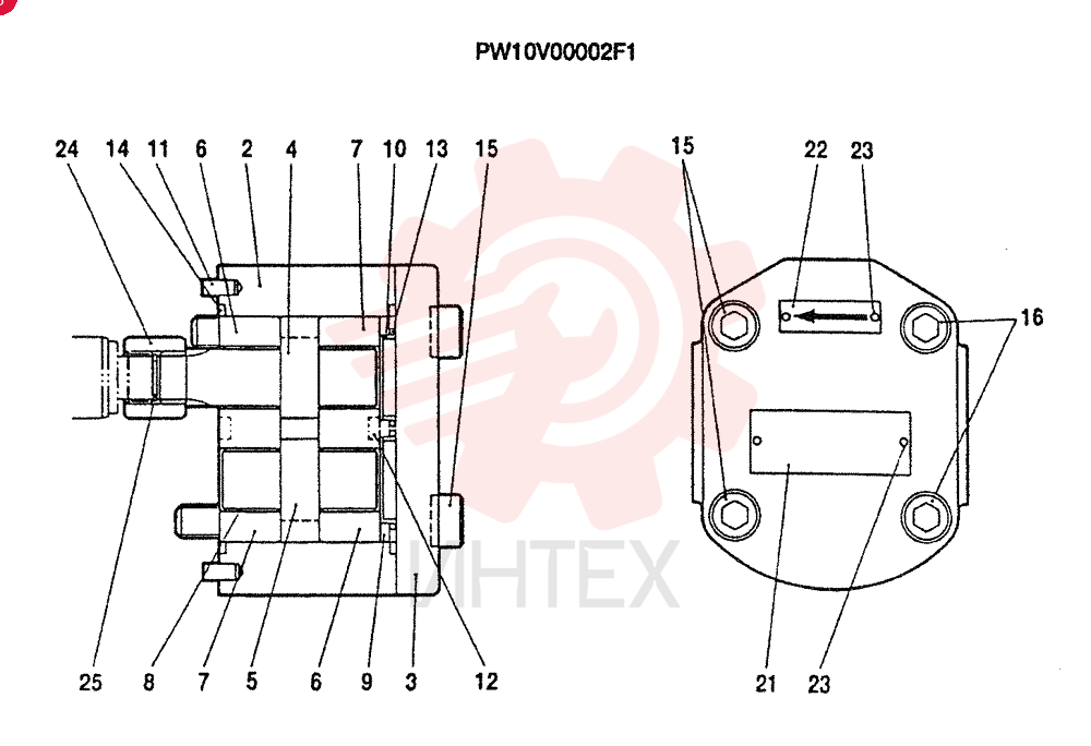 PUMP PW10V00002F1